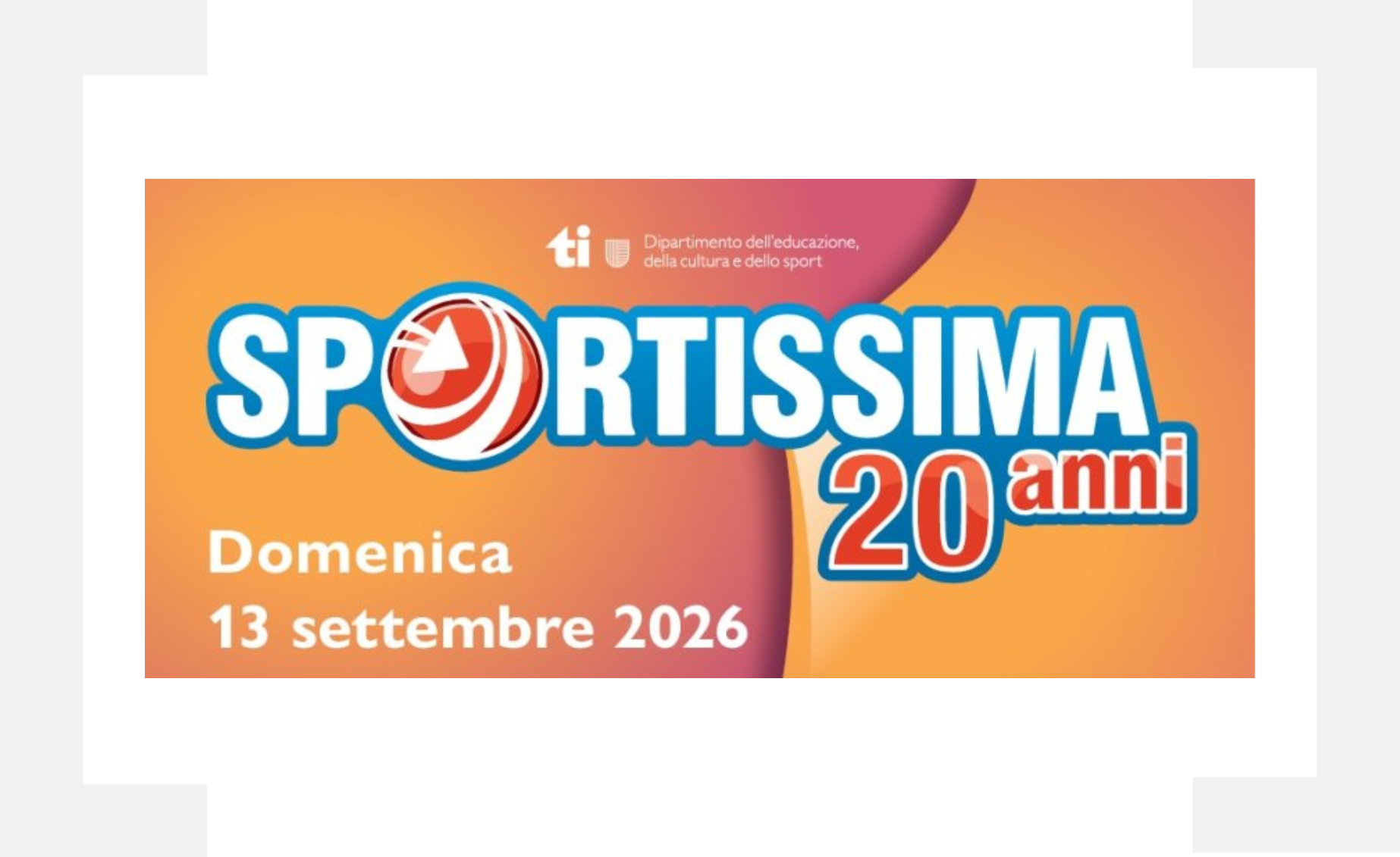 SPORTISSIMA 2026